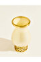 Gold Pearl Tumbler With Metal Base - 4
