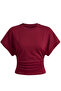 Women's Bat Sleeve Blouse Cotton 3-Piece Blouse - 3