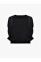 Slim Fit High Neck Sleeveless Tulle Detailed Blouse - 6