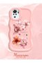 Redmi Note 10 4g Compatible Case Camera Protector Pink Silicone Couple Phone Case Floral Pattern - 2