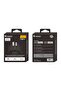 كابل بيانات وشحن مجدول بطول 1 متر من نوع USB إلى Type-C فائق السرعة N-C123 6A - 3