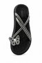 Women's Stoned Butterfly Detailed Cross-Strapped Lightweight Eva Sole Daily Summer Slippers