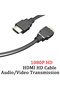 1m Version 2.0 4K HD 1080P HDMI Cable High Speed HDMI Male-to-Male Cord for TV Monitor PC Laptop Gam - 5