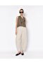 Women's Stone Shalwar Cut Balloon Pants with Gazi Stitching - 3