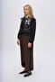 Women's Rose Beaded and Sequin Embroidered Vest - 4