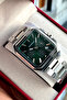 Original men's quartz wristwatch - waterproof stainless steel band
