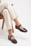 Women's Elastic Mary Jane Ballerinas, Stylish and Comfortable Flat Sole Shoes - 2
