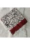 Handmade Needlework Writing, Scarf, Yemeni, Mevlit Cover, Head Cover, 4 Sides Embroidered, 100*100cm - 8
