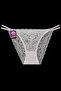 Stylish Full Lace Panties with Side Strings and Metal Accessories, Pack of 3 W-4569 R1-11 - 6