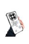 Redmi Note 14 Pro 4g Compatible Transparent Back Four Corners Reinforced Impact Protection Silicone Case - 3