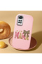 Pink Silicone Case Compatible with Redmi Note 11/Note 11S with Shock-Absorbing Camera Protections - 3