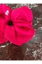 4 Seasons 3-Piece Pink Scrunchie Set (Velvet-Chiffon-Crinkle Fabric) - 2