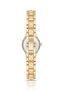Classic Heart Charm Women's Wristwatch with Numbers Gold Color Pl-1603B1X - 4