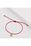 Red Rope Adjustable Luck Bracelet with Moon and Star Figures