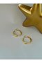 Double Detailed Hoop Earrings (Steel)