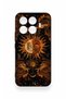 Mi 17t Pro 5g Compatible Mystic Sun Pattern Silicone Case - 2