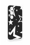 Vivo V40 Lite 5g Compatible Black Mega Star Patterned Silicone Case - 3