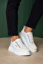 Zrc2653 - Premium Exclusive Men's Sneaker with Rubber Detail in White - 5