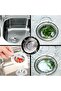 Kitchen Sink Strainer Set, Stainless Steel Drain Filter, 2-Pack - 4