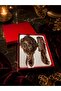 Luxury Gift Boxed Ottoman Palace Collection Antique Copper Stone Embroidered Hand Mirror and Comb Set - 2