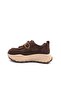 Genuine Suede Leather 5 cm High Sole Brown Native Casual Shoes - 5