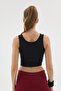 Women's Thick Strap Belted Body Crop - 7