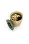 2-Compartment Snack Bowl |   Covered Snack and Nut Presentation Container |   Multi-Purpose Organizer | - 8