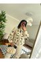 Women's Embroidered Tie-Up Balloon Sleeve Linen Very Stylish Shirt Jacket - 2