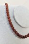 Certified 6 Mm Pink Quartz Natural Stone Necklace - 2