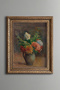 Colorful Flower Bouquet - Vintage Patterned Painting - Thick Model