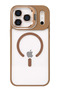Aconcept iPhone 17 Pro Max Cover with Remim Lens and Magsafe Stand (85004) - Brown - 2