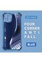 iPhone 14 Compatible Transparent Back Panel Four-Corner Reinforced Impact Protection Glossy Edge Silicone Case