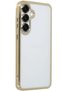 Aconcept Galaxy S25 Case with Lens Silicone (114900) - Gold - 2