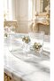 Gray Flower Figured Coffee Cup 190 ml (Set of 2) - 2