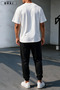 Trust Problem Printed Oversized Unisex T-Shirt Jogger Sweatpants Set - 2