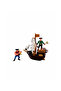 Toy Pirate Ship Play Set - Adventure Set with 2 Character Figures, Ages 3+ - 3