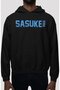 Sasuke Uchiha Naruto Anime Back Printed Unisex Oversize Combed Cotton Hoodie - 4