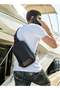 semi hard shell crossbody bag water resistant anti theft unisex fashion shoulder bag for travel business casual use xb00126 black - 4