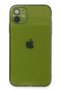 Aconcept iPhone 12 Case Fly Lens Silicone (92345) - Green