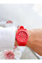 Colorful 10 Atm Waterproof Unisex Wristwatch Red - 3