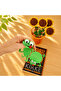 Oscar Amigurumi Knitting Bookmark and Coaster
