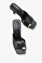 Nolsa Women's Heeled Slippers - Black - 3