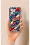 Oppo Reno 14F Compatible American Chevrolet Patterned Silicone Case