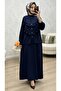 Arzu Dress Navy Blue