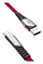 كابل DC16 مايكرو USB بطول 1 متر 2.4 أمبير - أحمر