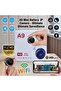 كاميرا A9 Mini WiFi IP - كاميرا أمان لاسلكية بدقة 1080P مع رؤية ليلية، وكشف الحركة، ومشاهدة عن بعد.