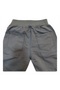 Unisex Kids 2 Thread Seasonal Ribbed Waist Jogger Compact Gray Combed Cotton Trousers Tracksuit - 8