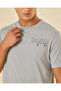 Men Blue Printed Basic Graphic T-Shirt - 4