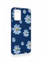 Vivo Y21S Compatible Blue Daisy Patterned Silicone Case - 3