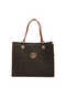Brown Print Women's Shoulder Bag - S26Y1Pr09201-T4J